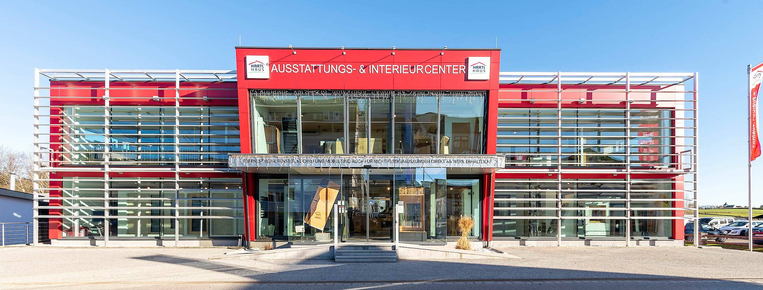 Gebäude des Hartl Haus Ausstattungs- und Interieurcenters